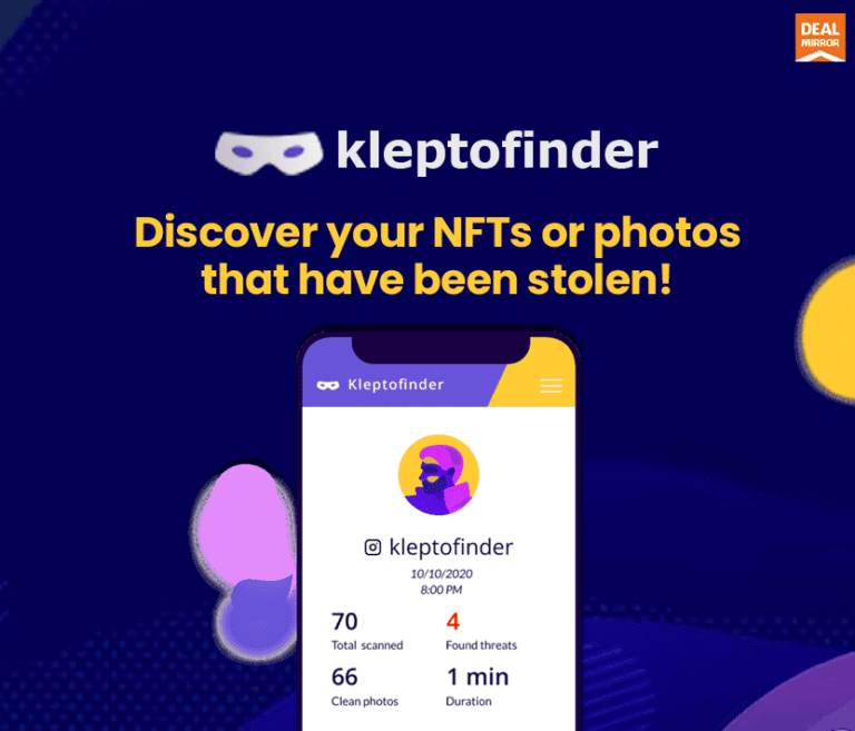 Kleptofinder Lifetime Deal : Find Stolen Images