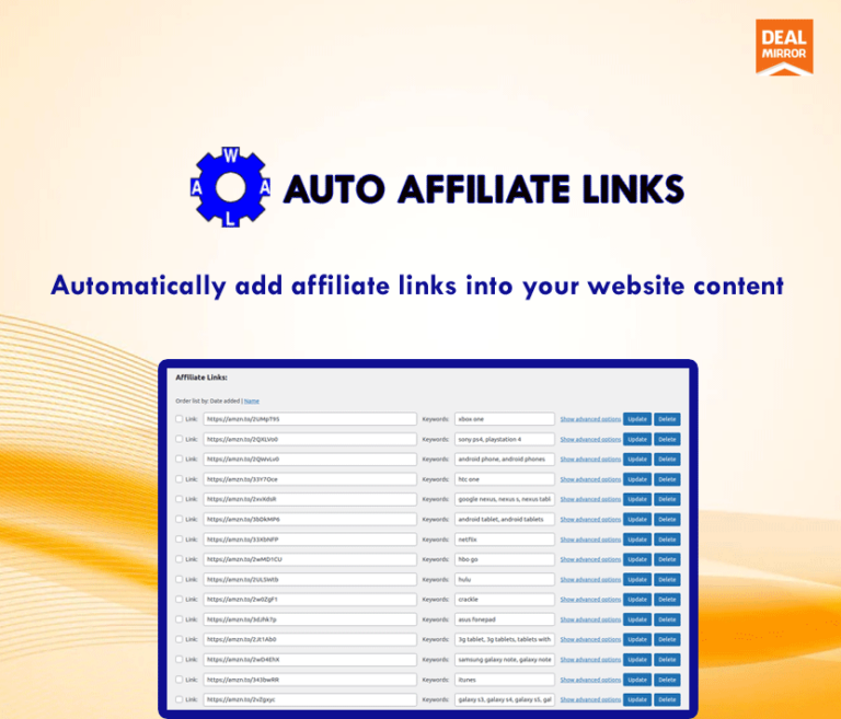 Auto Affiliate Links Lifetime Deal