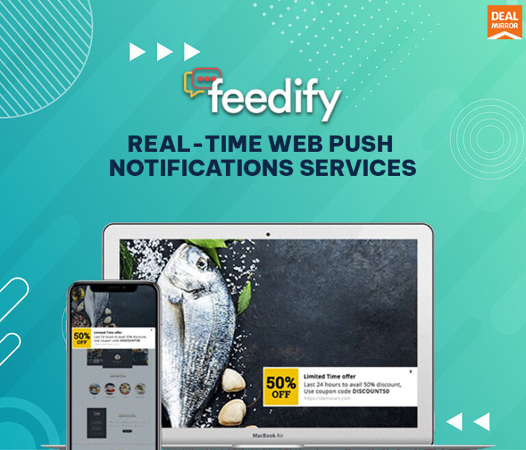 Feedify Lifetime Deal : Push Notification Tool - DealMirror